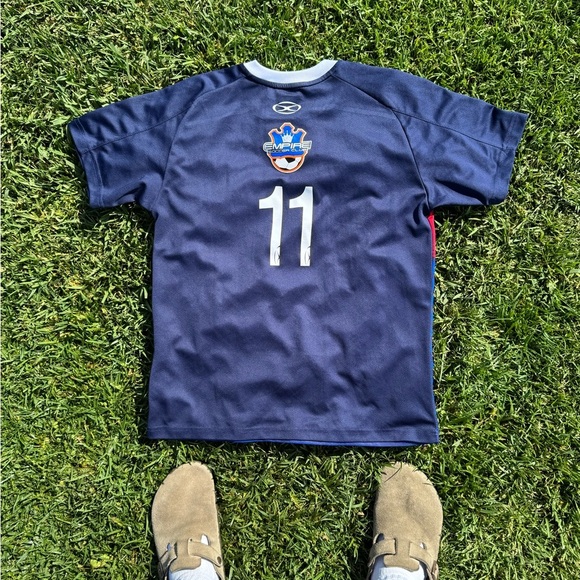 Y2K XARA Paris Soccer Jersey NWOT - Picture 2 of 3